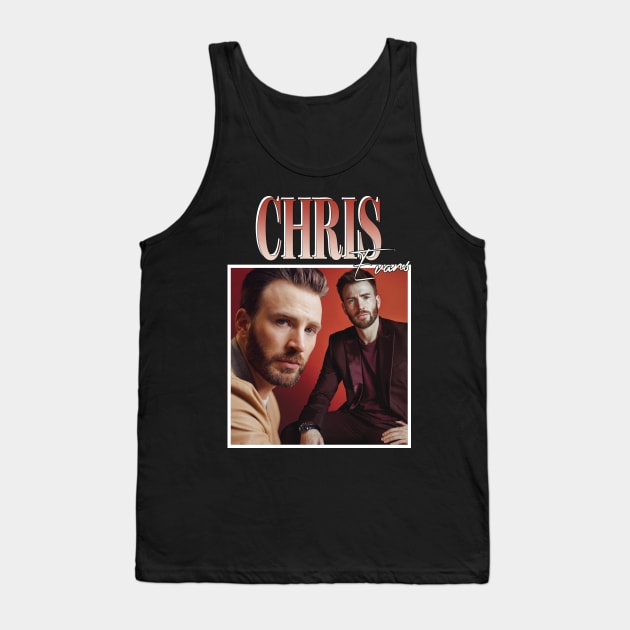 Chris Evans Tank Top by TeesBySilvia